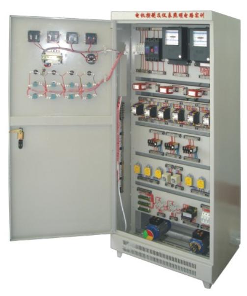 HY-76H型電機(jī)控制及儀表照明電路實(shí)訓(xùn)考核裝置（柜式、雙面）