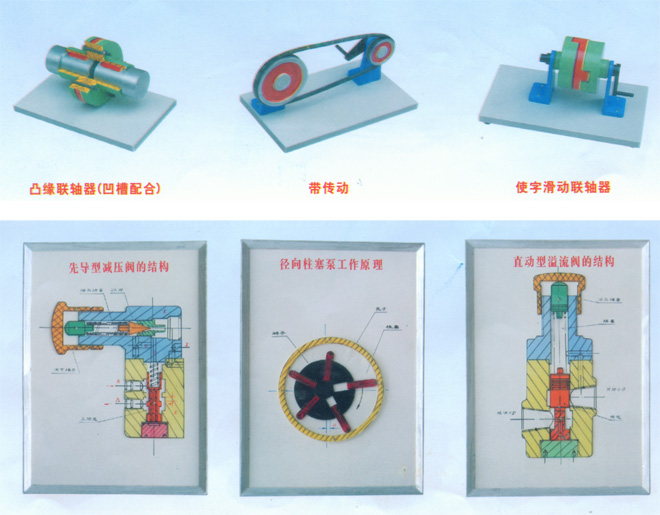 機(jī)械基礎(chǔ)教學(xué)模型、示教板